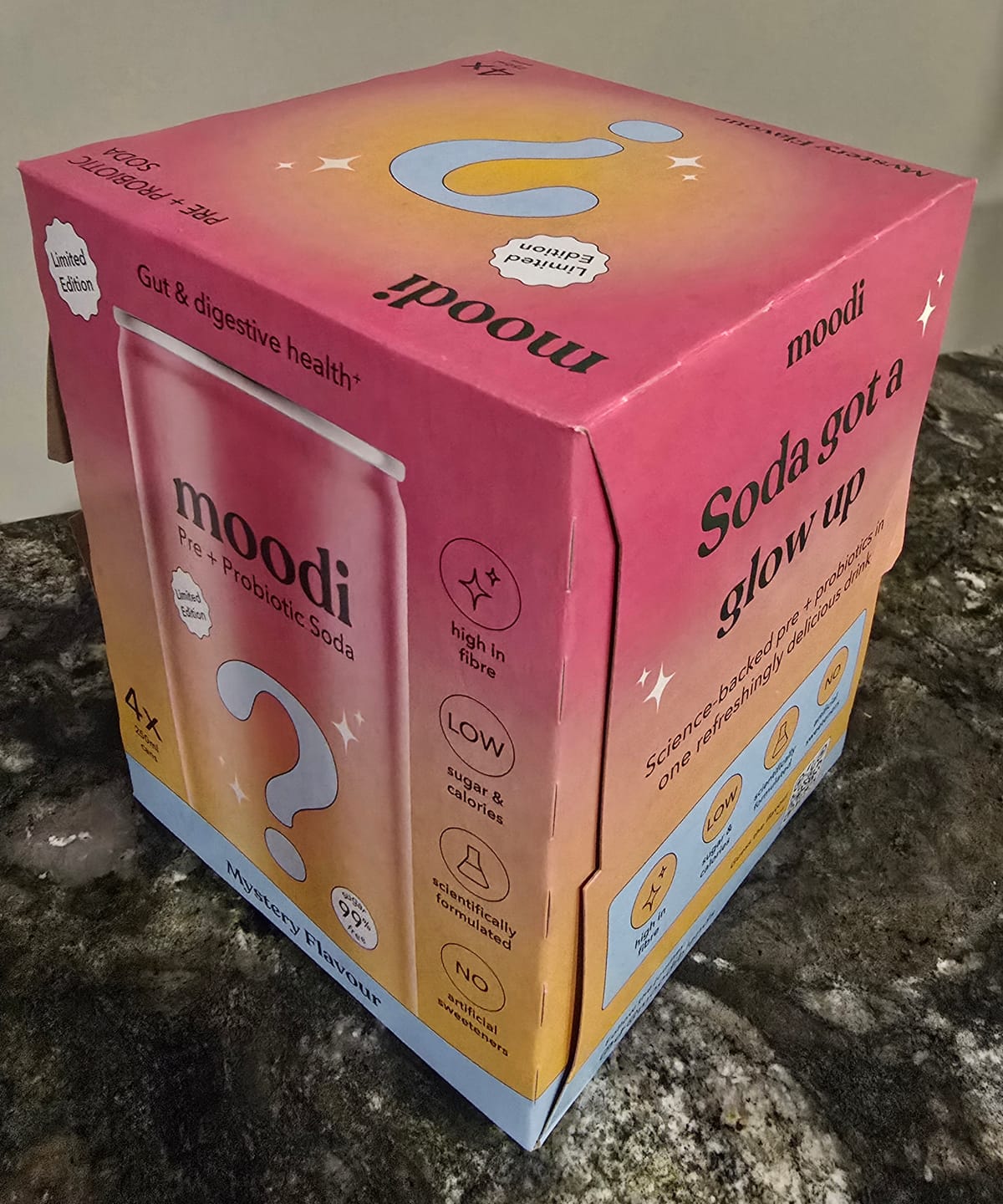 Customer photo review of Pre + Pro Soda