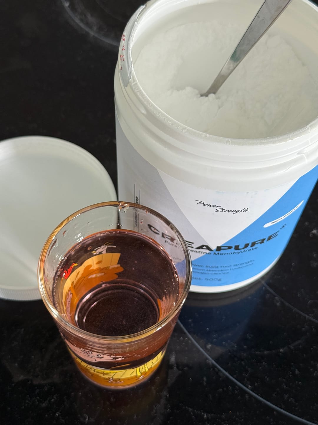 Customer photo review of Creapure® Monohydrate (500g)