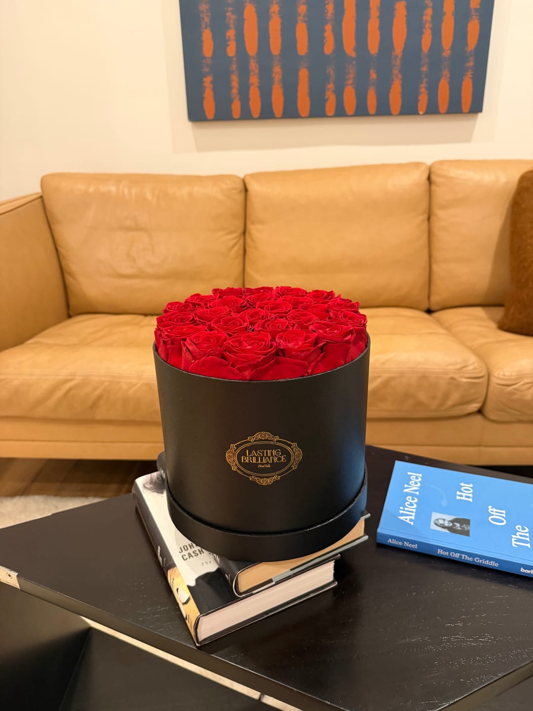 Customer photo review of Signature 2-Dozen Roses In Black Box
