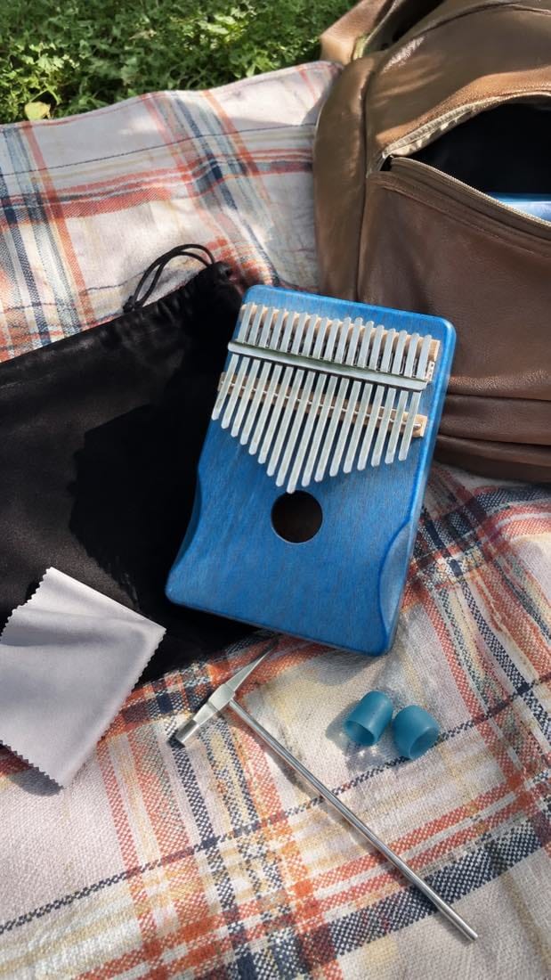 Customer photo review of Kalimba 17 Tasten - Akazienholz, für Musiktherapie