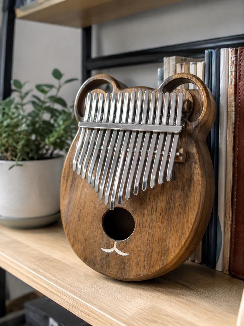 Customer photo review of Kalimba 17 Tasten - Walnussholz, Massivholz