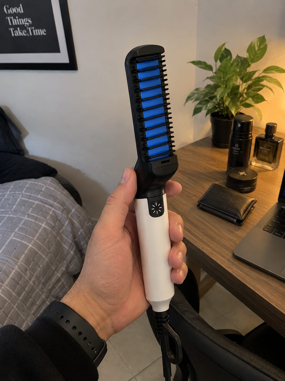 Customer photo review of DYMEN - Moldeador Térmico Masculino