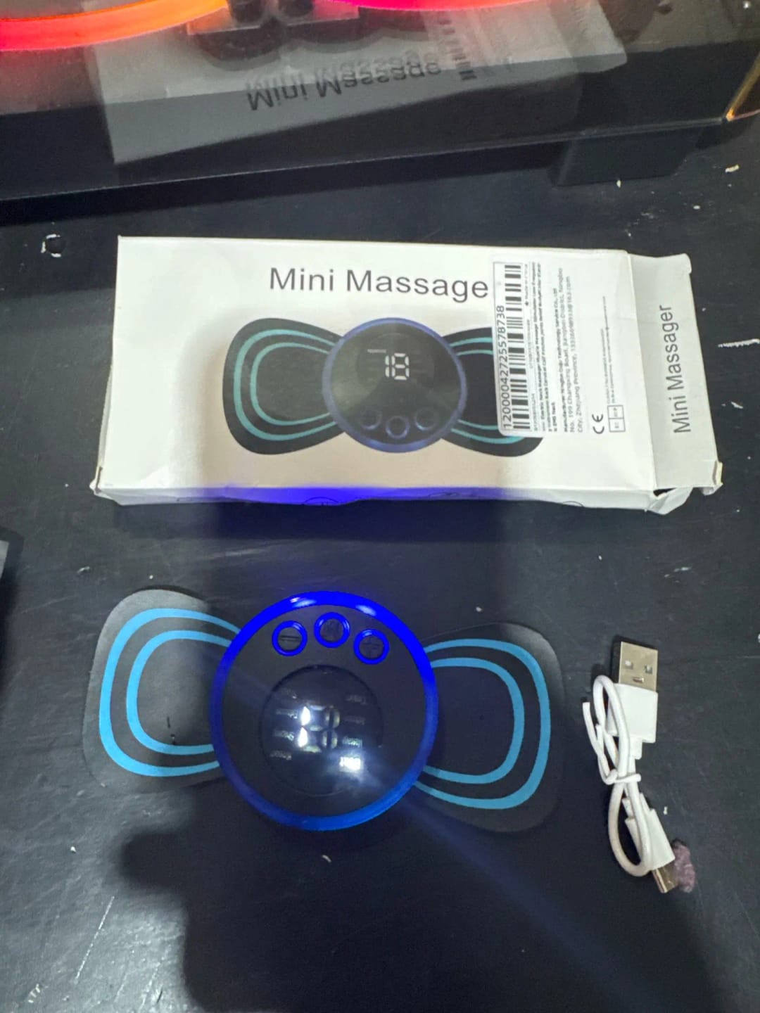 Customer photo review of RelaxWave EMS Neck & Back Massager