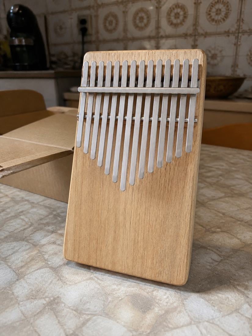 Customer photo review of Kalimba 15 Tasten - Kampferholz