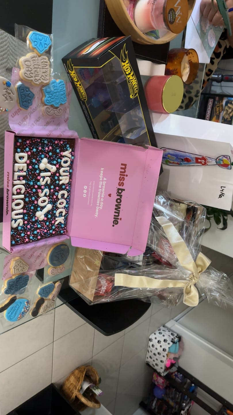 Customer photo review of D!ck Brownie · Large