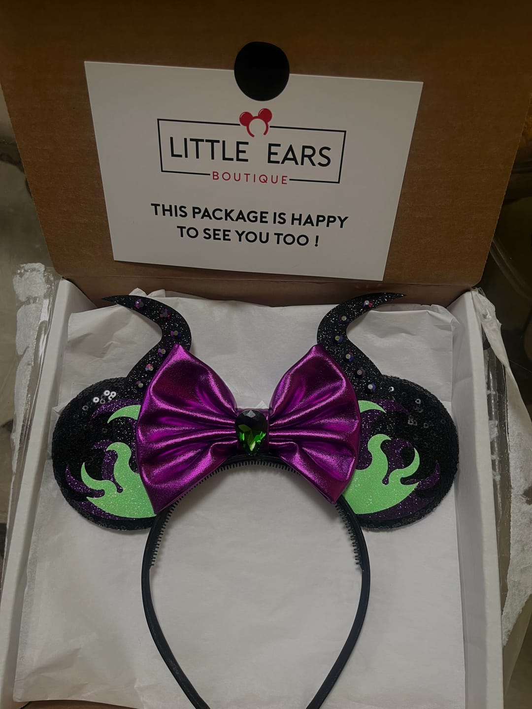 Customer photo review of Mistress of All Evil Ears