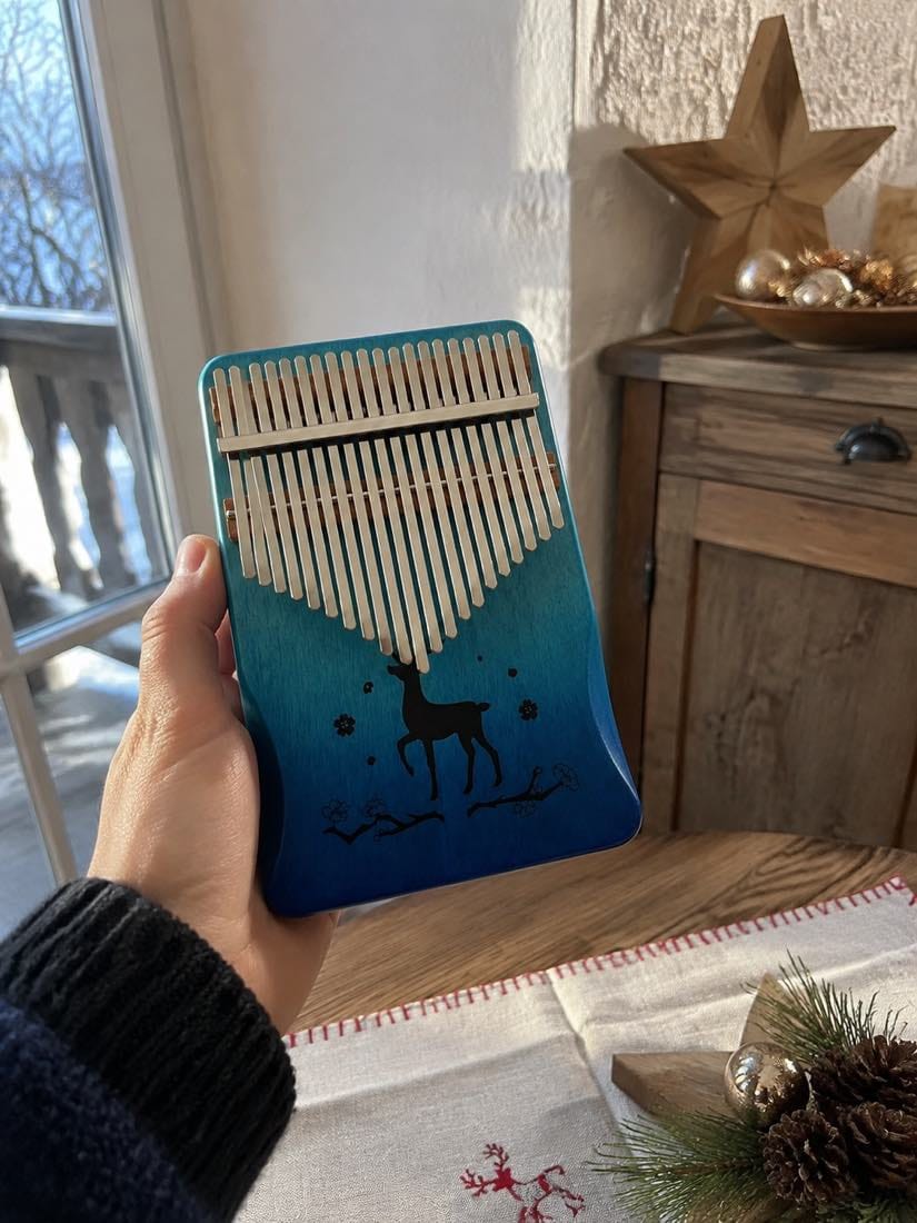 Customer photo review of Kalimba 21 Tasten - Mahagoni Deluxe