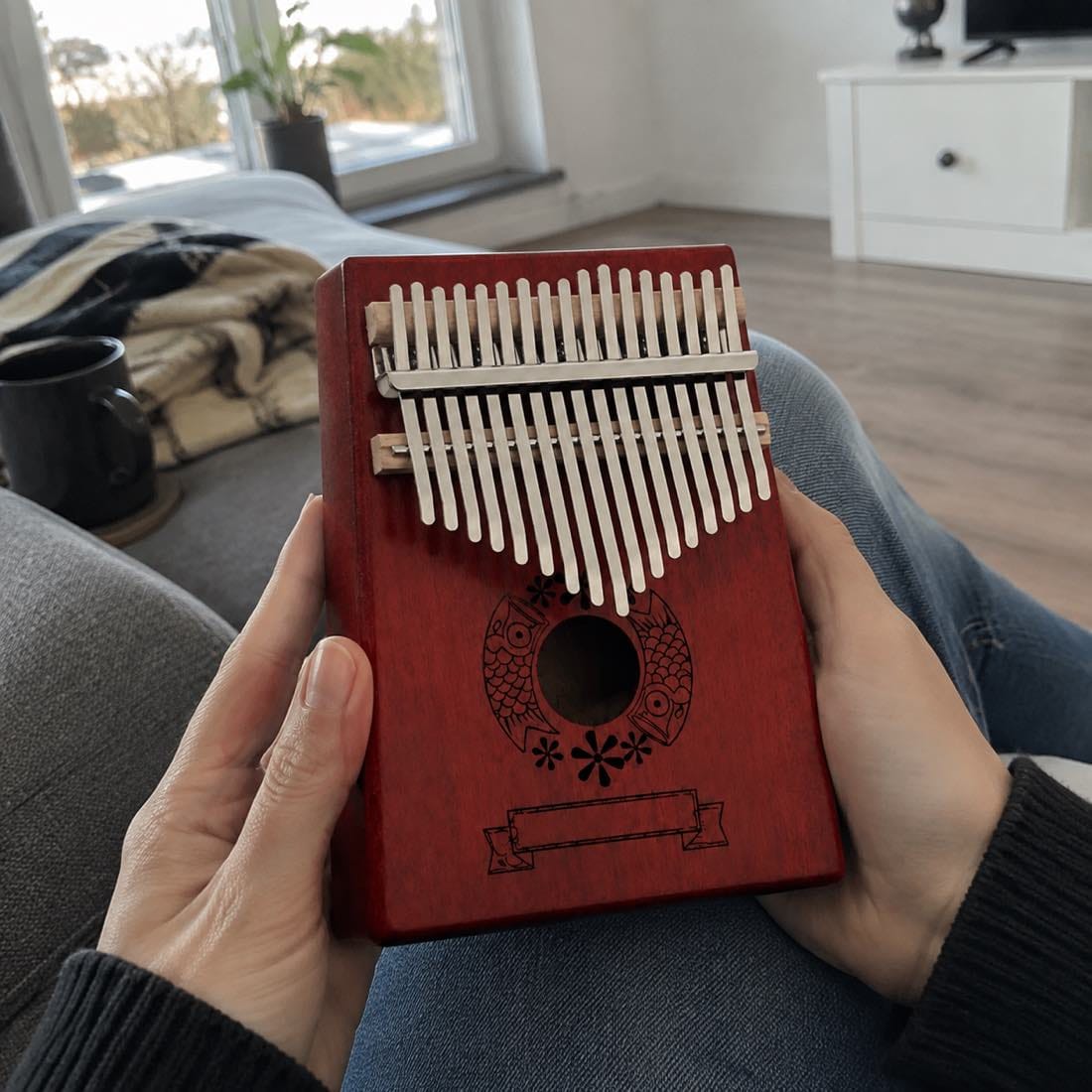 Customer photo review of Kalimba 17 Tasten - Japan-Style