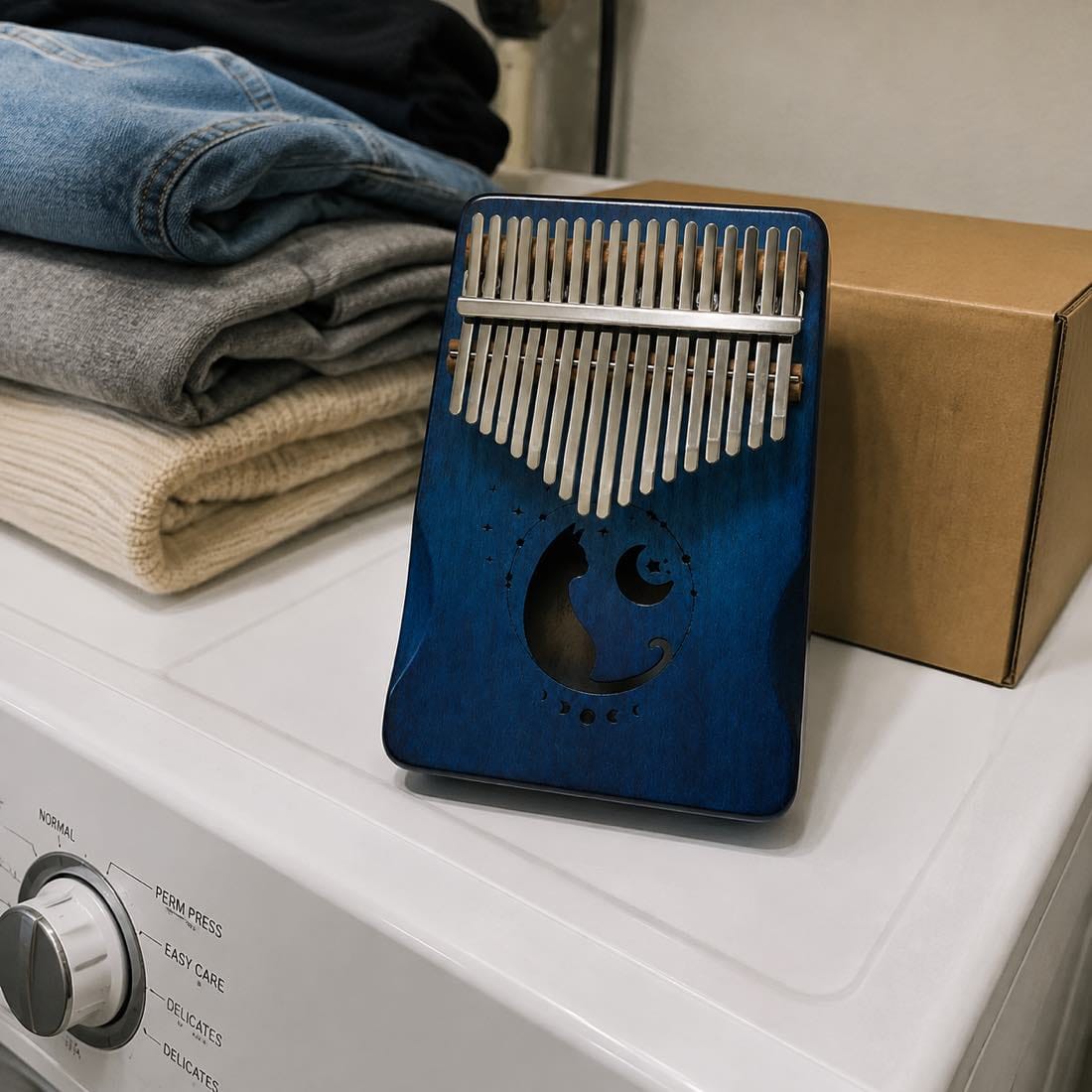 Customer photo review of Kalimba 17 Tasten - Mahagoni, Sternenhimmel-Design