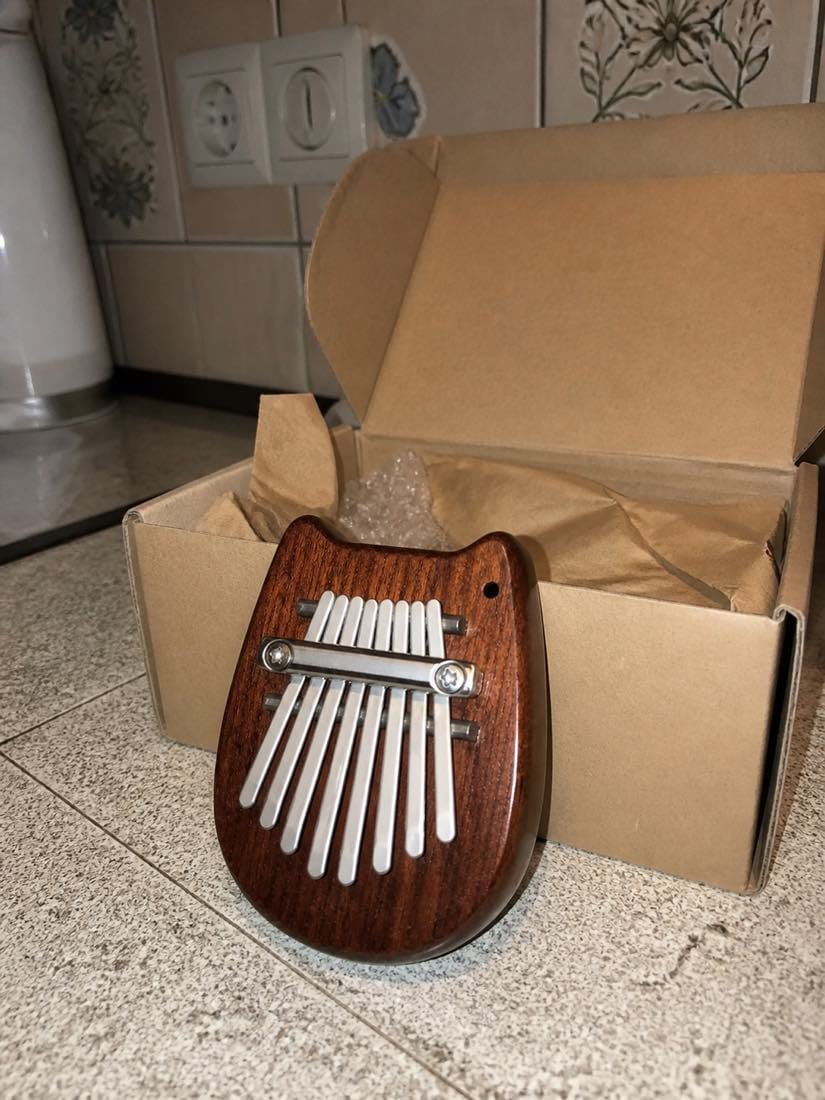 Customer photo review of Kalimba 8 Tasten - Mini