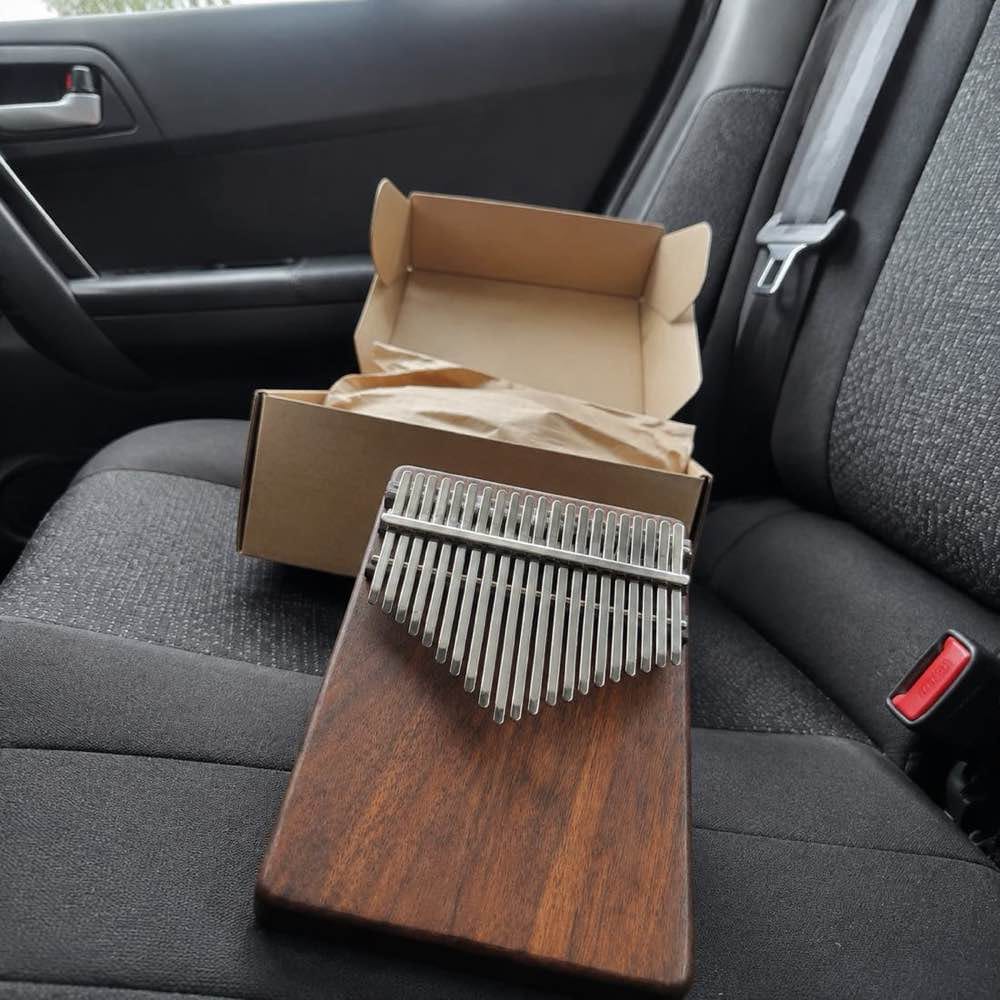 Customer photo review of Kalimba 21 Tasten - Walnussholz
