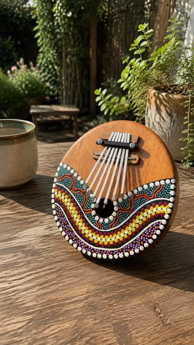 Customer photo review of Kalimba 7 Tasten - Kokosnuss