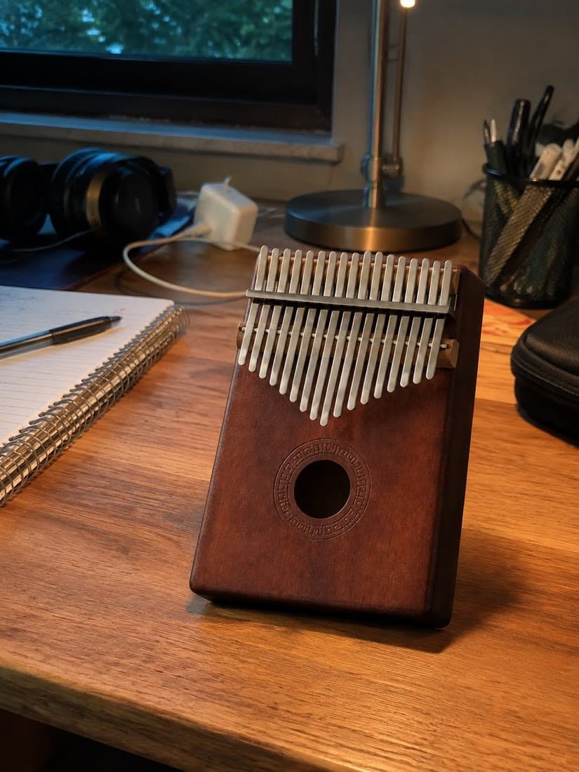 Customer photo review of Kalimba 17 Tasten - Handgefertigt