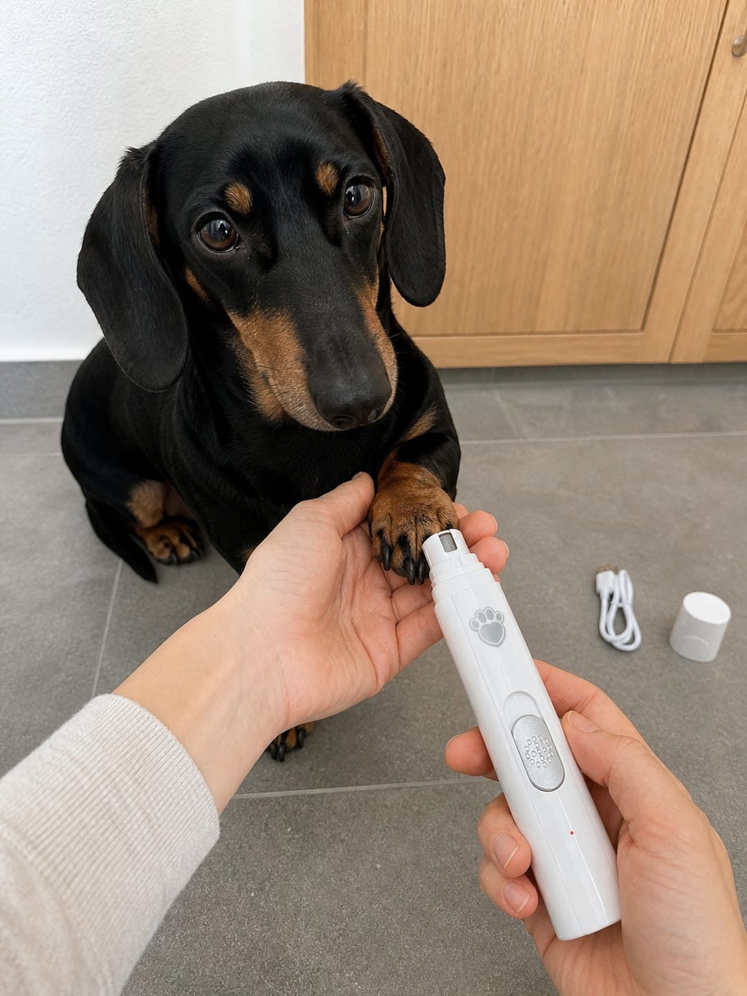 Customer photo review of Quiet Paw-Perfect Nail Grinder