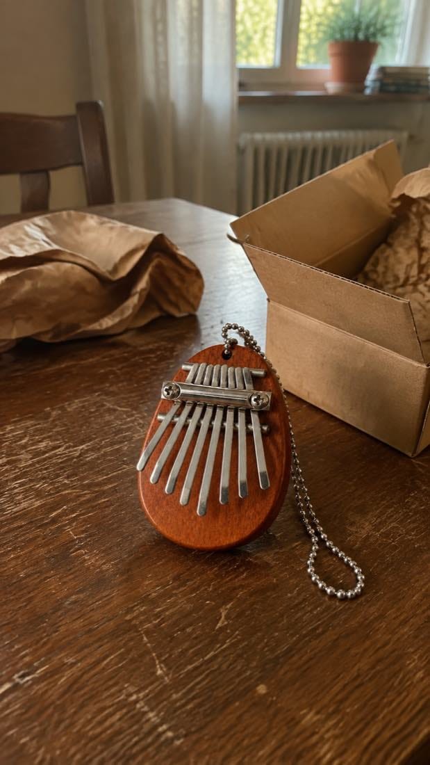 Customer photo review of Kalimba 8 Tasten - Mahagoni, Pentatonisch Klassik