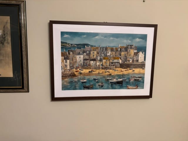 Customer photo review of Cornwall Spring Framed Art Print