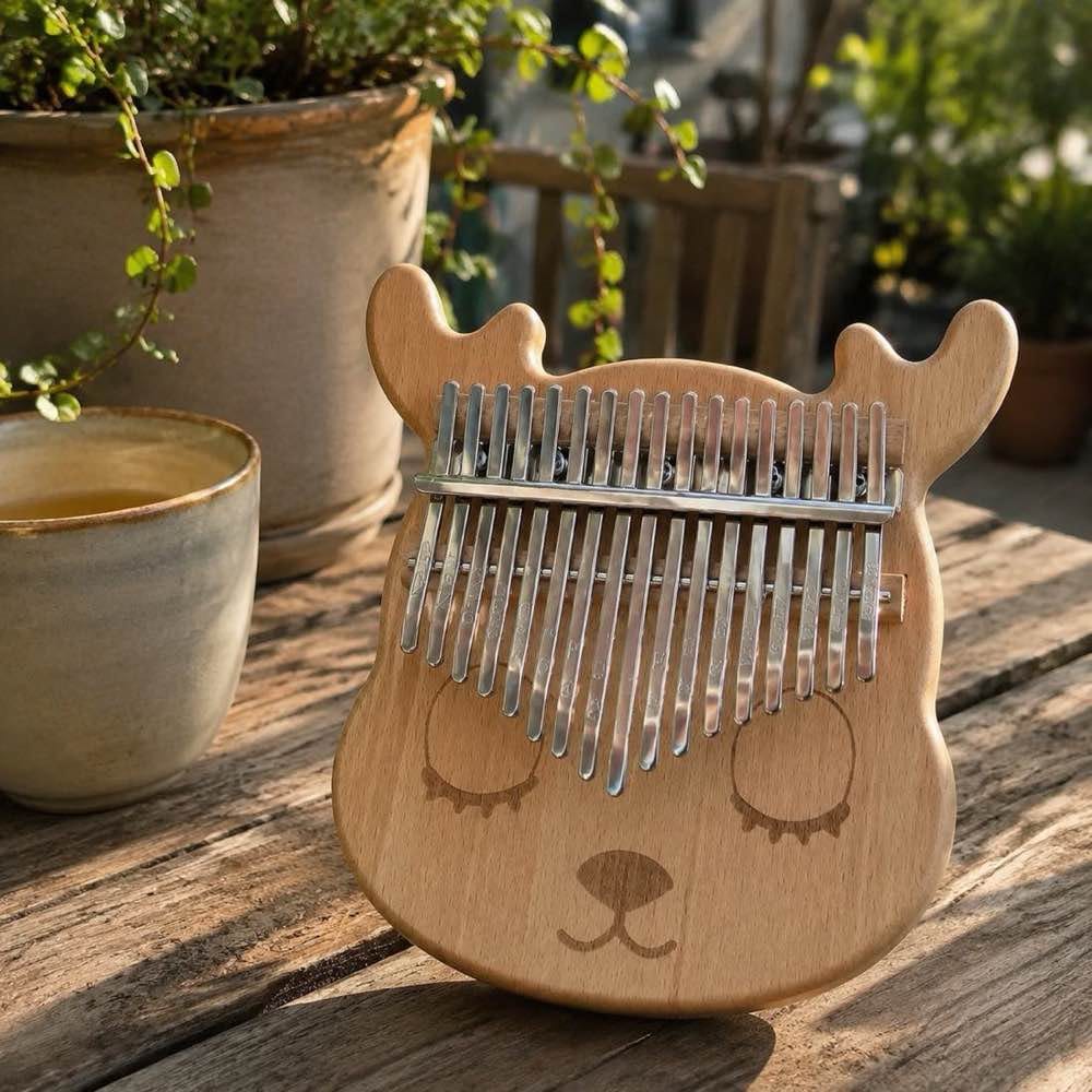 Customer photo review of Kalimba 17 Tasten - Akazienholz, Hirsch-Design