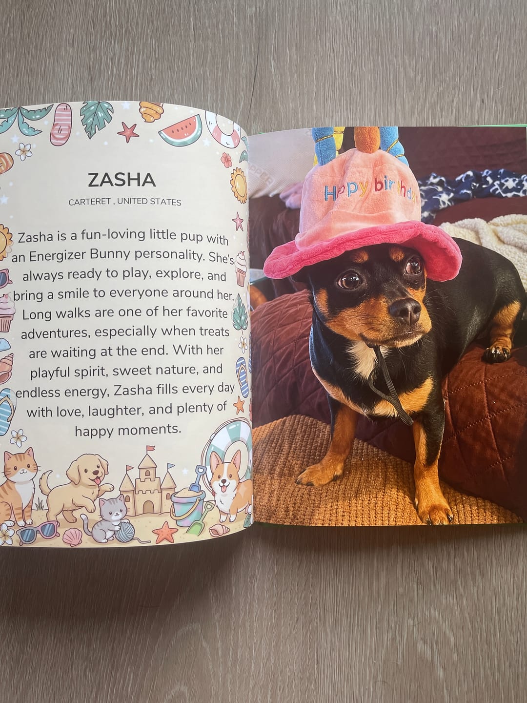Customer photo review of Be a Cover Model