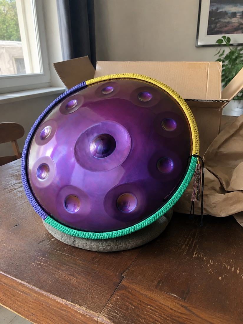 Customer photo review of Handpan Kurd D-Moll 10 Noten - Violett