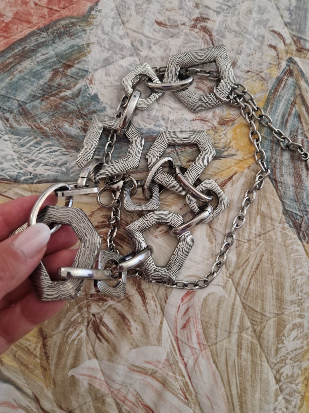 Customer photo review of Cintura Catena silver