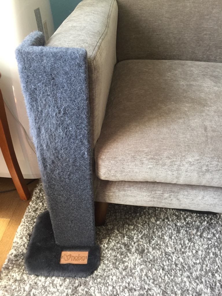 Customer photo review of Noba Corner Cat Scratcher and Protector - 23 Inch