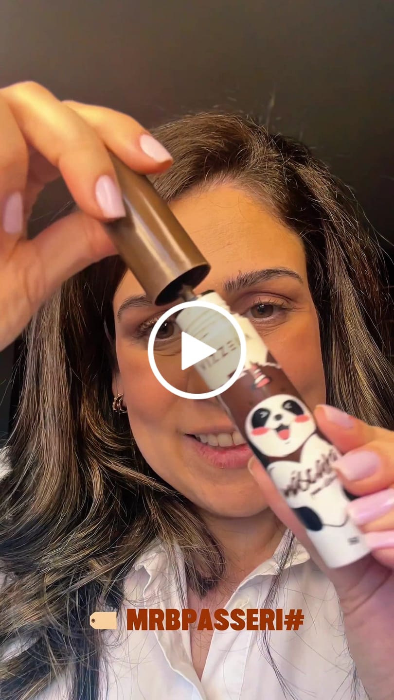Customer video review of Máscara Big No Panda Brown Vizzela - Marrom