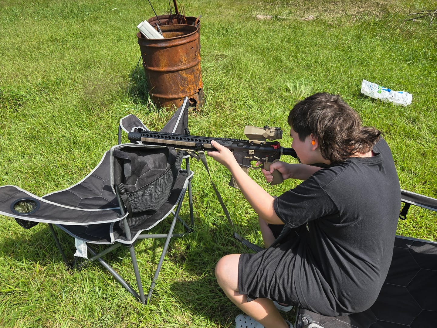 Customer photo review of SATURN™ 4x32 Tactical Scope (2.0)