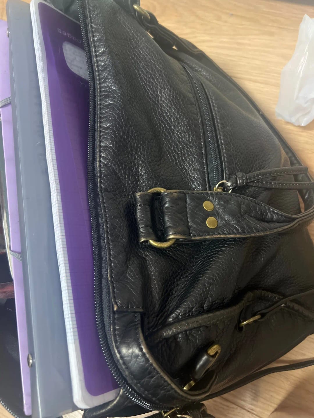 Customer photo review of TOKYO - Sac à Main de Cours Bandoulière en Cuir