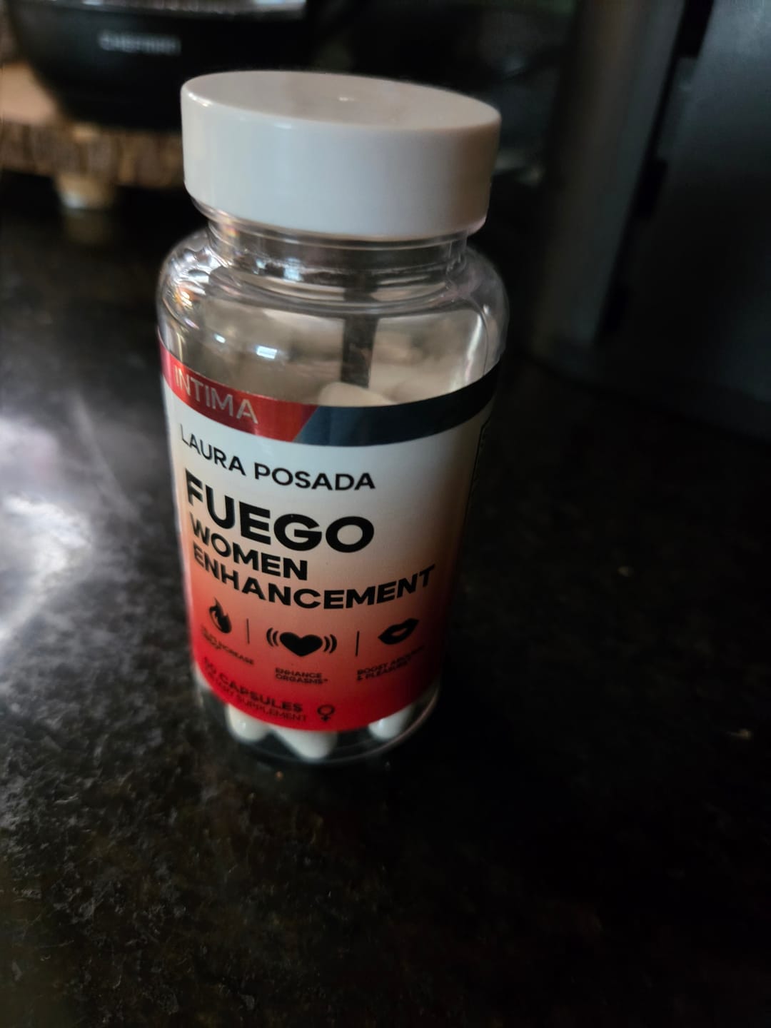 Customer photo review of Fuego | Suplemento de Bienestar Femenino | Laura Posada