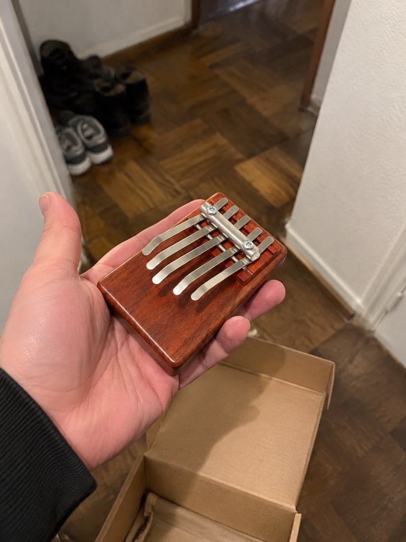 Customer photo review of Kalimba 5 Tasten - Klassik