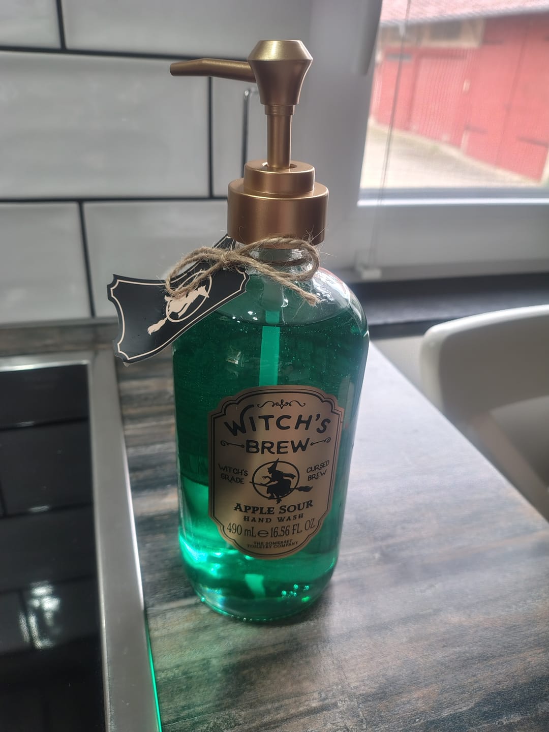 Customer photo review of Witch’s Brew Flüssigseife Apple Sour, 500 ml