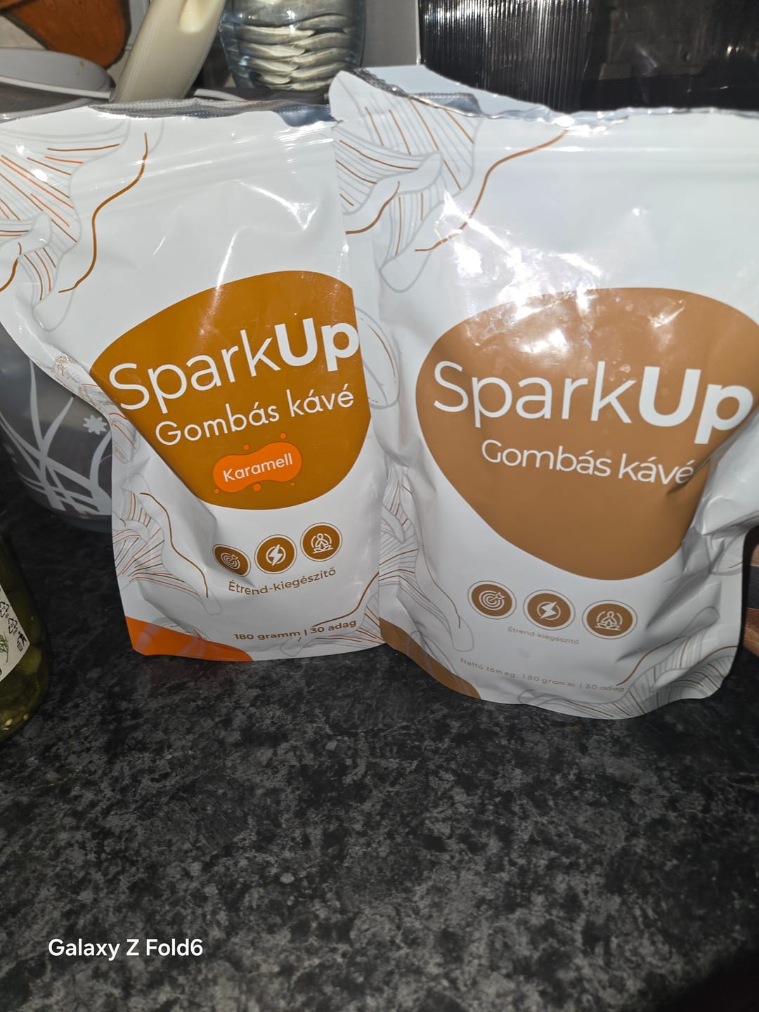 Customer photo review of SparkUp™ - Adaptogén kávékeverék gombákkal