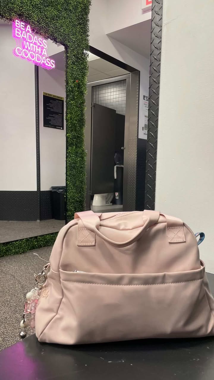 Customer photo review of W613 Sleek Mini Duffle