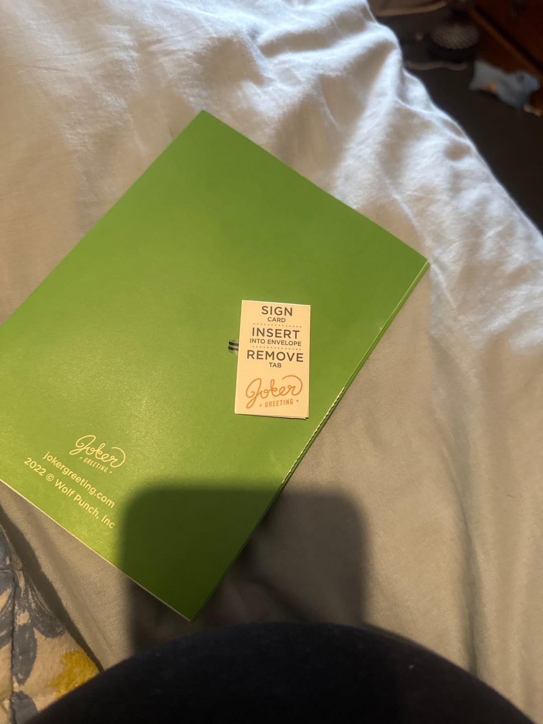 Customer photo review of Endless Thank You Dad 🍌🔊 - Joker Greeting Prank Card (Glitter + Sound)