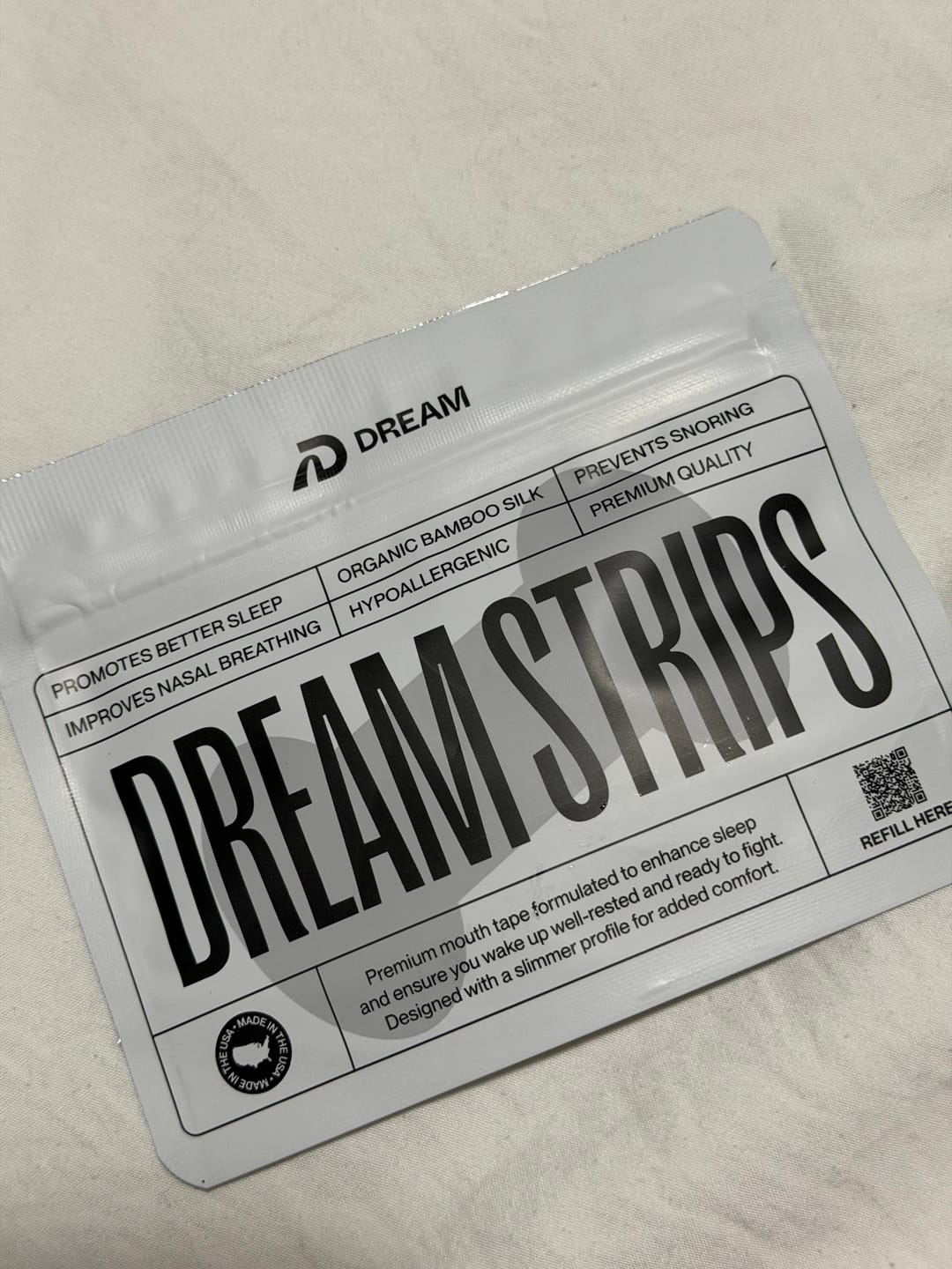 Customer photo review of Dream Mouth Tape
