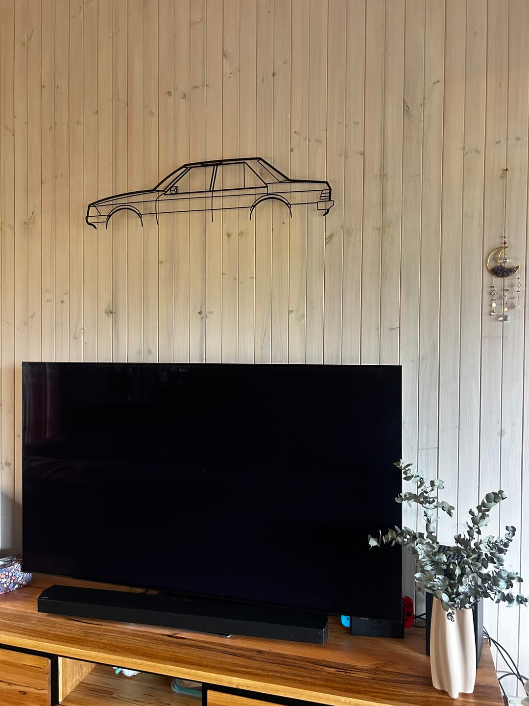 Customer photo review of Ford Falcon XD Metal Wall Art Silhouette