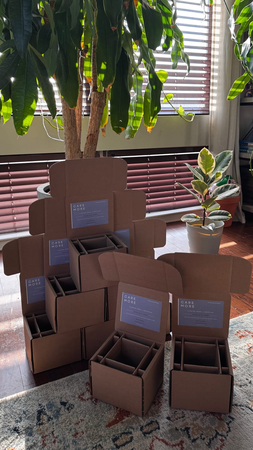 Customer photo review of 14.5 oz Studio Candle Jar Shipping Box™