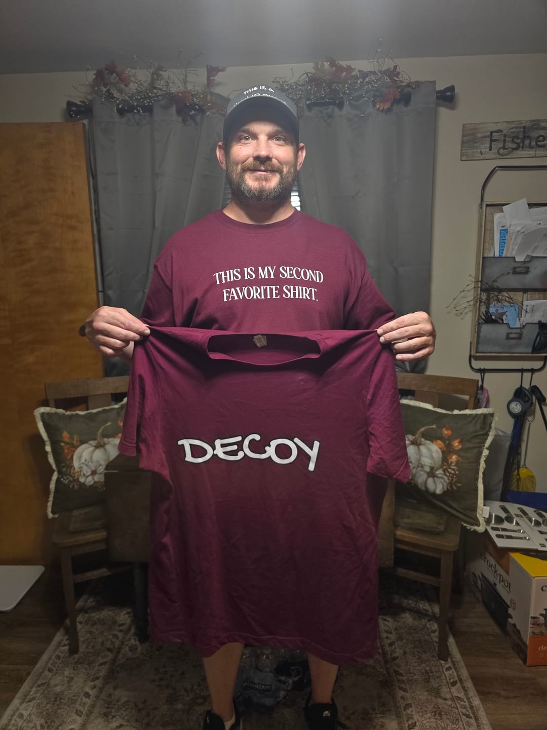Customer photo review of This Is My Second Favorite Shirt T-shirt