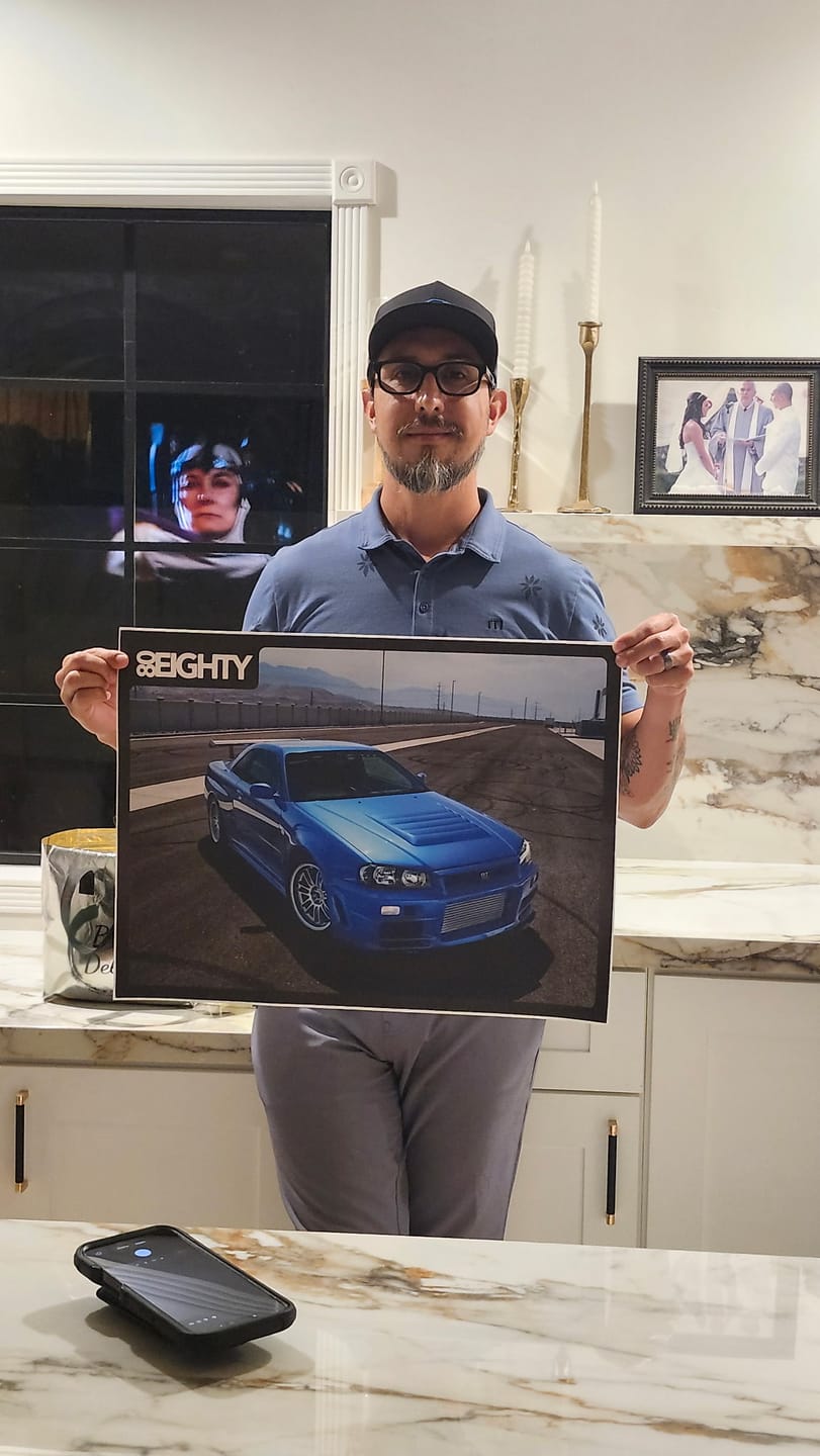 Customer photo review of 80Eighty® DCG#91 Sticker Canvas