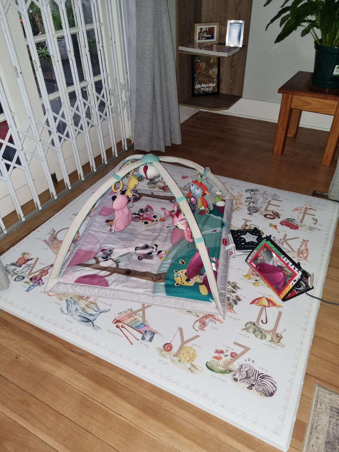 Customer photo review of ABC Storybook (Neutral)/ Natural Weave