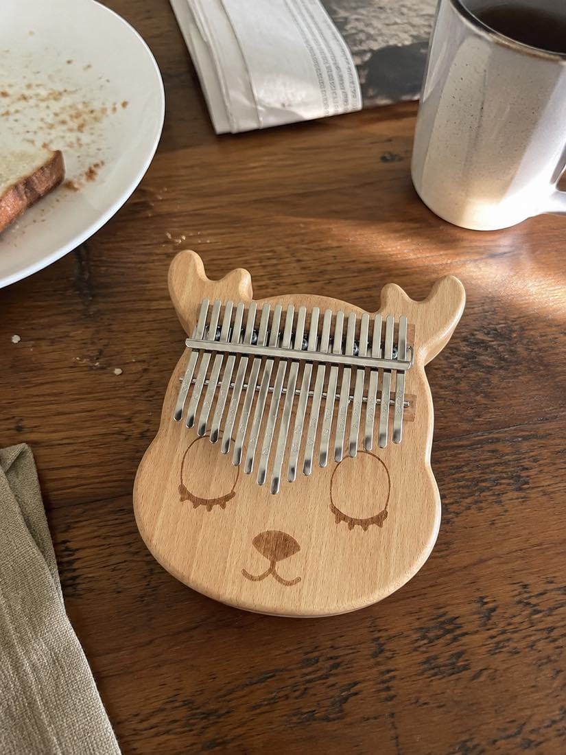 Customer photo review of Kalimba 17 Tasten - Akazienholz, Hirsch-Design