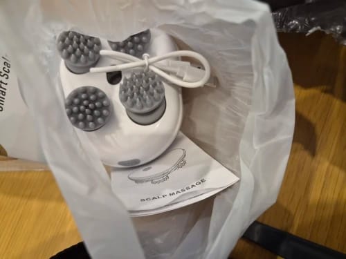 Customer photo review of Electric Hair & Scalp Massager