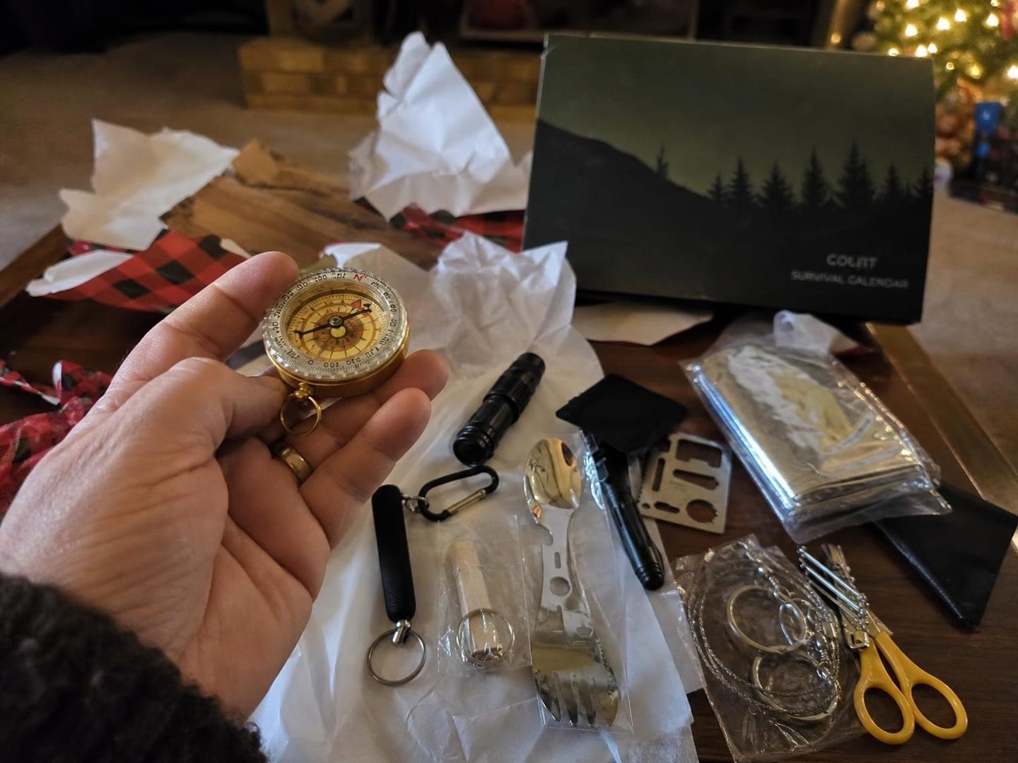 Customer photo review of Outdoorsman Advent Calendar