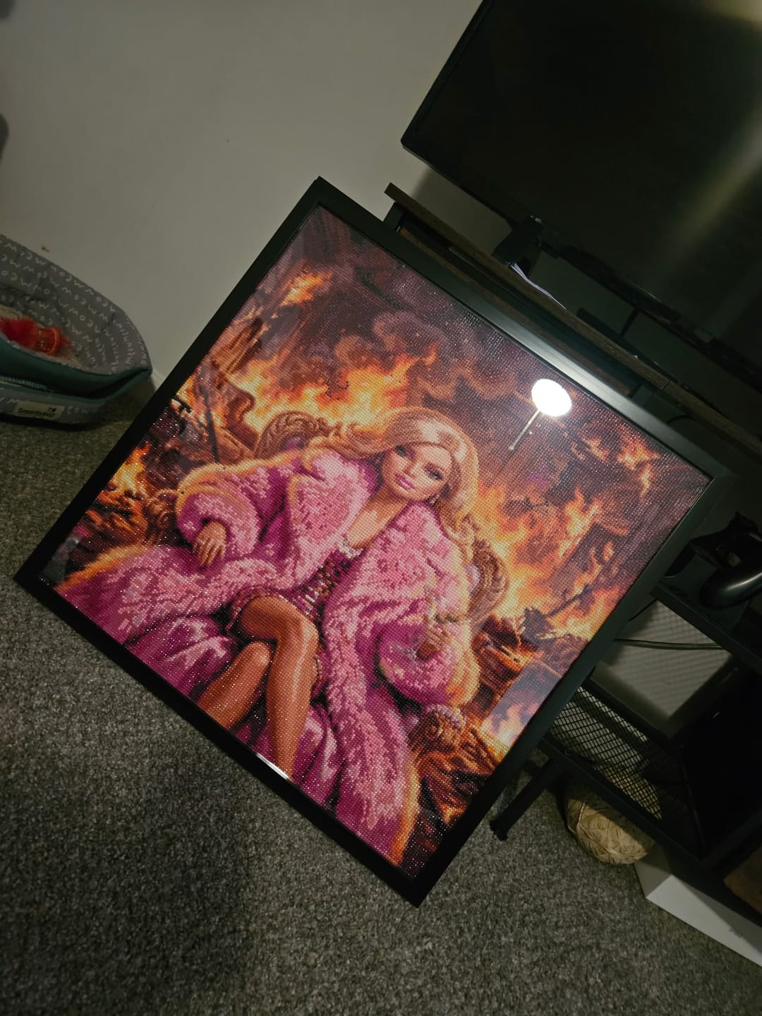 Customer photo review of Some Dolls Don't Crack (Diamond Painting)