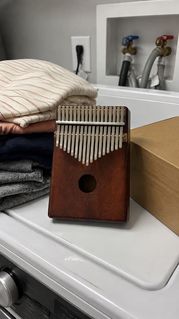 Customer photo review of Kalimba 17 Tasten - Handgefertigt