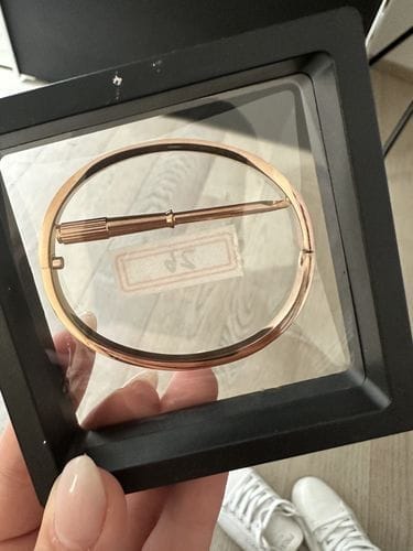 Customer photo review of LOVE BRACELET 3.65MM