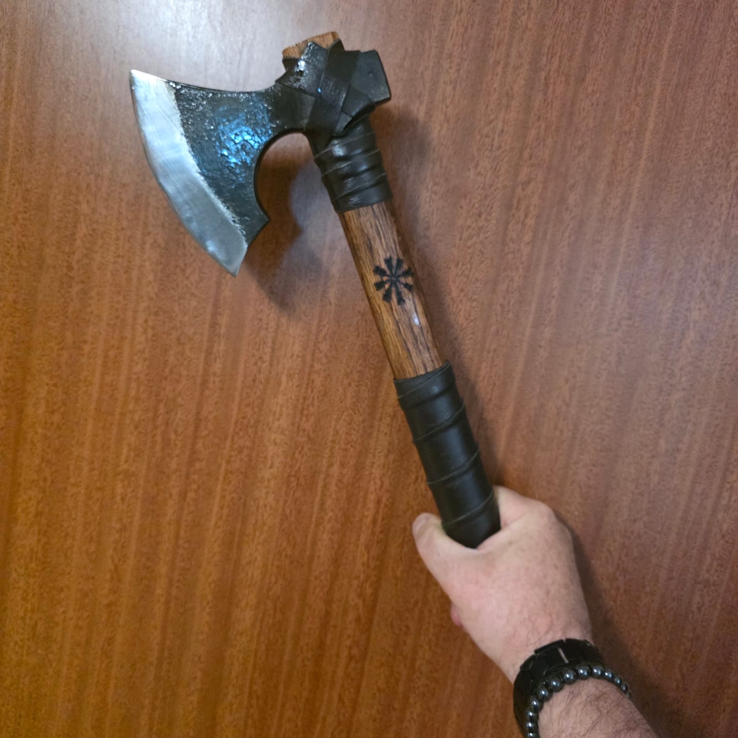 Customer photo review of Helm of Awe Bearded Axe