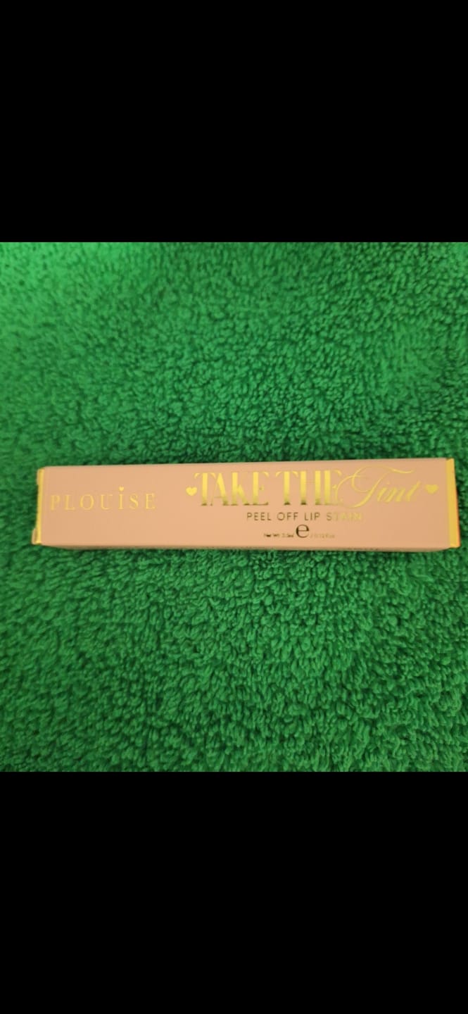 Customer photo review of Back to Business Take The Tint Peel Off Lip Stain