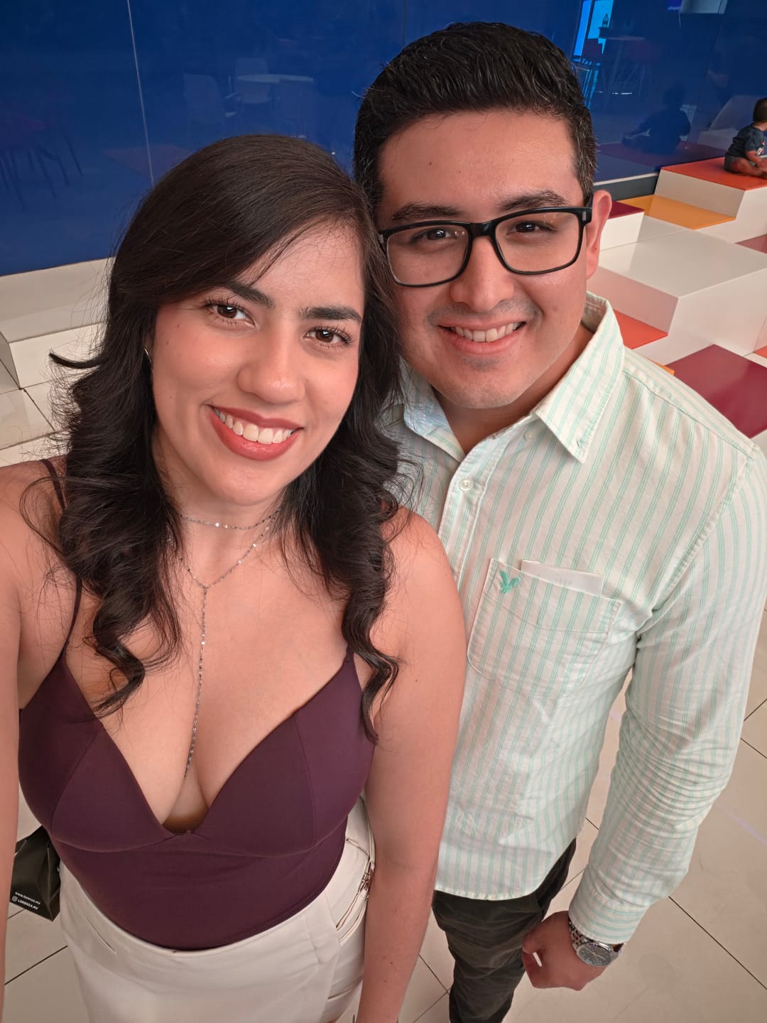 Customer photo review of Collar Corbatin Doble Ovalado Planchado