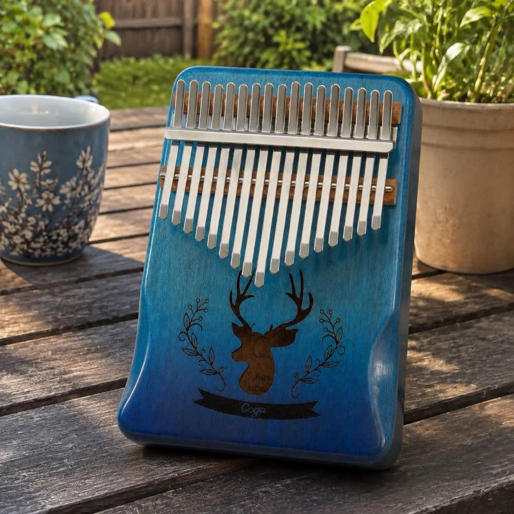 Customer photo review of Kalimba 17 Tasten - Mahagoni, Rentier-Design
